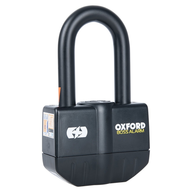 Scheibenbremsschloss Oxford U Profile Big Boss Alarm schwarz