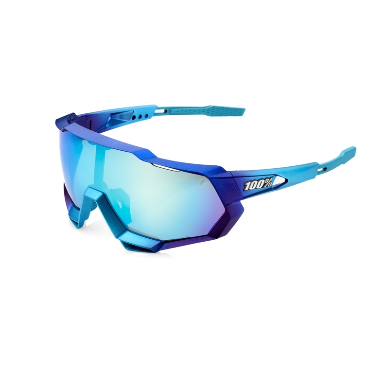 Sonnenbrille 100% SPEEDTRAP blau (blau verspiegelte Gläser)