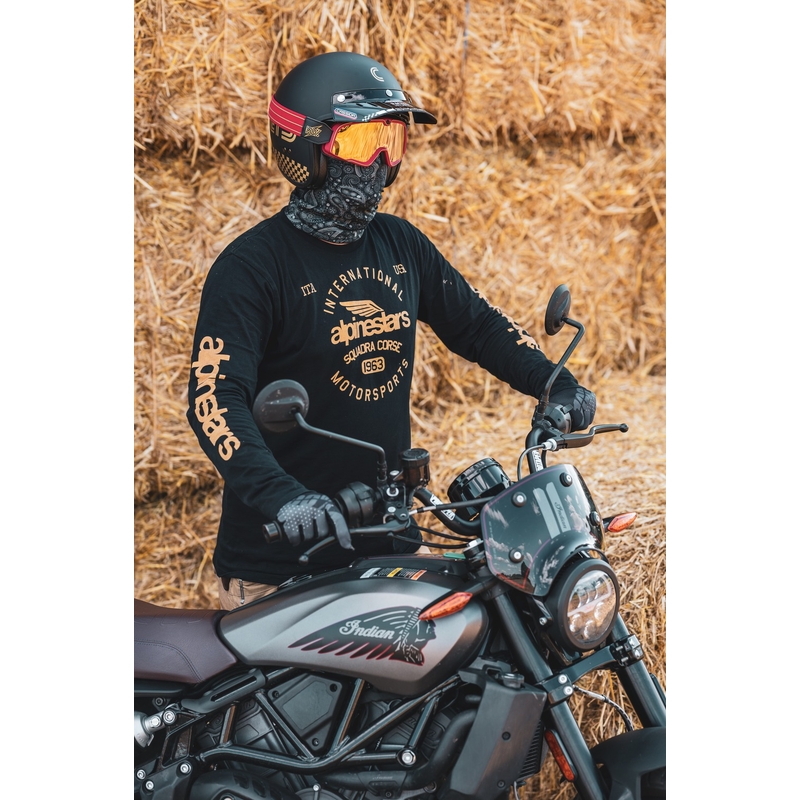 Flaches Visier für Cassida Oxygen Racing Spirit Helme weiß