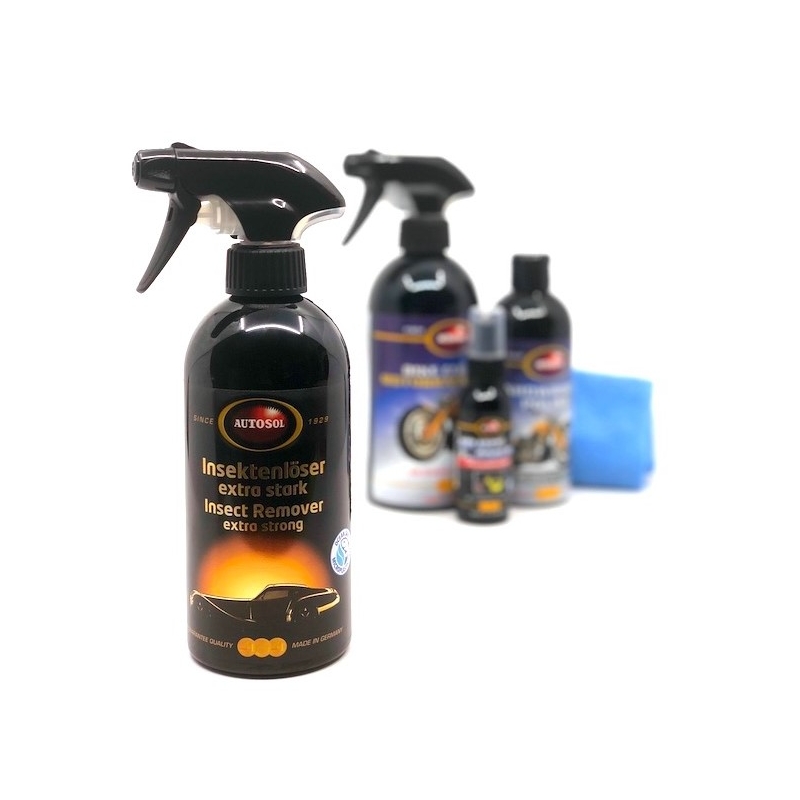 Autosol-Geschenkset für die Reinigung von Reisemotorrädern