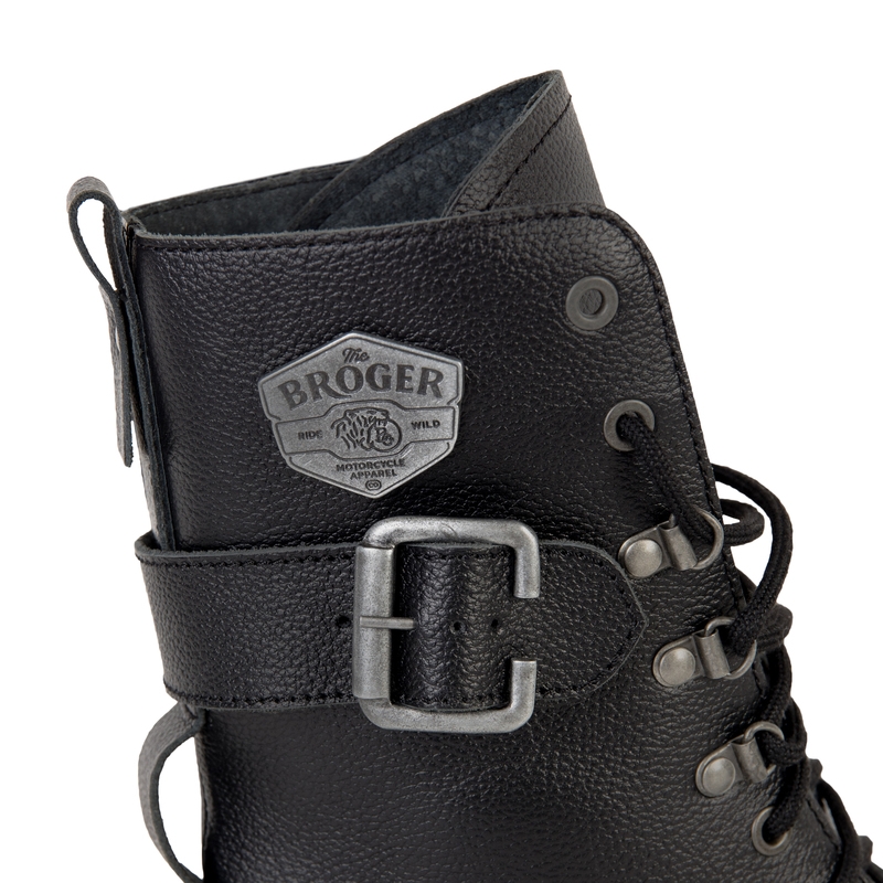 Motorradstiefel BROGER OHIO schwarz Ausverkauf