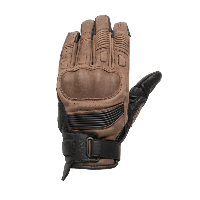 Damen Motorradhandschuhe BROGER Ohio vintage braun Ausverkauf
