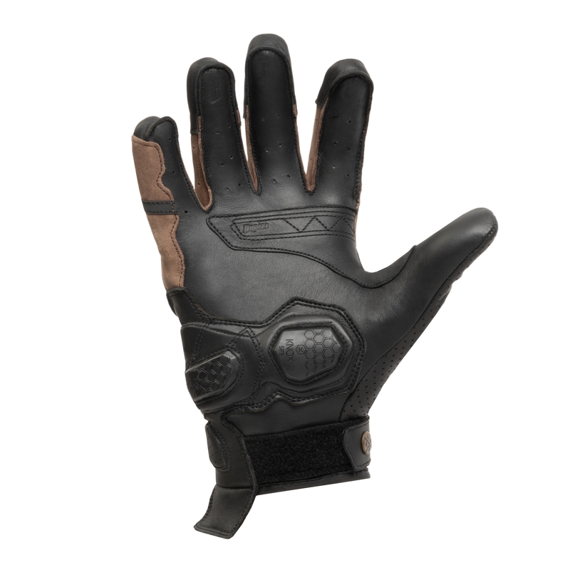 Damen Motorradhandschuhe BROGER Ohio vintage braun Ausverkauf