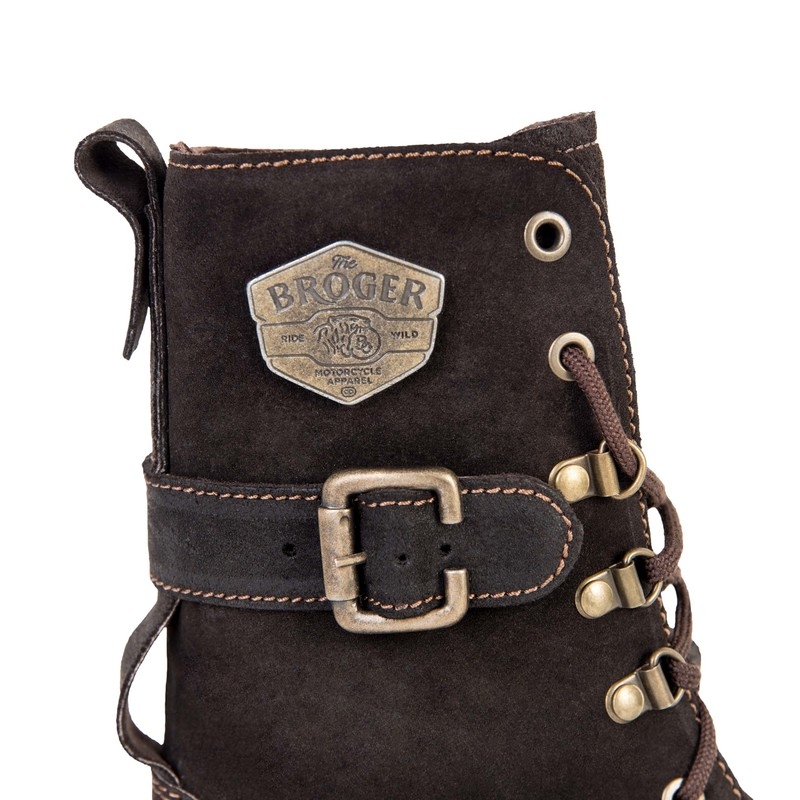 Motorradstiefel BROGER OHIO braun Ausverkauf