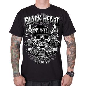 Herren-T-Shirt Black Heart Sinner schwarz