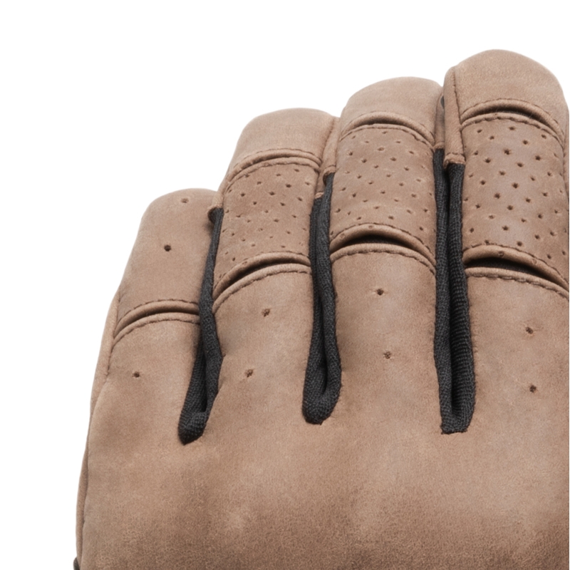 Damen-Motorradhandschuhe BROGER California Vintage Braun Ausverkauf