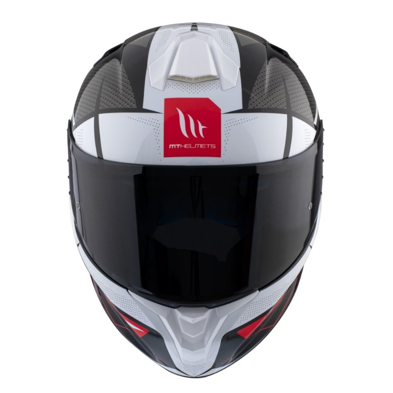 MT FF106 Pro Targo Pro Podium Bo schwarz und weiß Integral Motorradhelm Ausverkauf