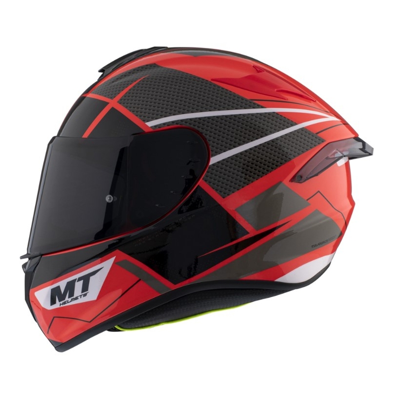 MT FF106 Pro Targo Pro Podium D5 rot/schwarz Integral Motorradhelm Ausverkauf