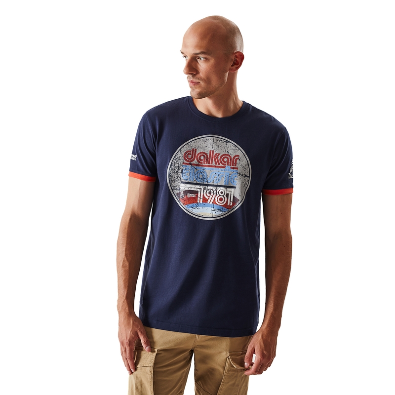T-shirt DAKAR Classic dunkelblau