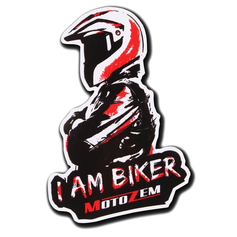 MotoZem Ich bin Biker - Mann Magnet