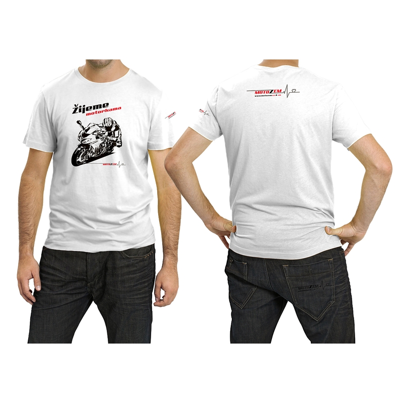 T-Shirt MotoZem wir leben von Motorrädern supersport