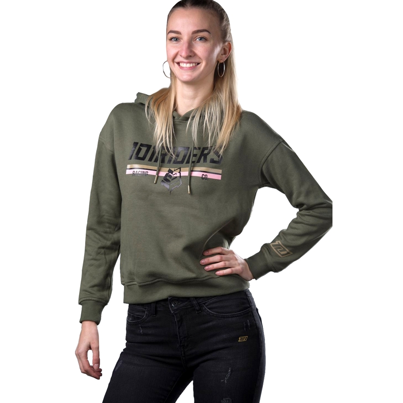 Women's 101 Riders Fly Hood dunkelgrün Ausverkauf