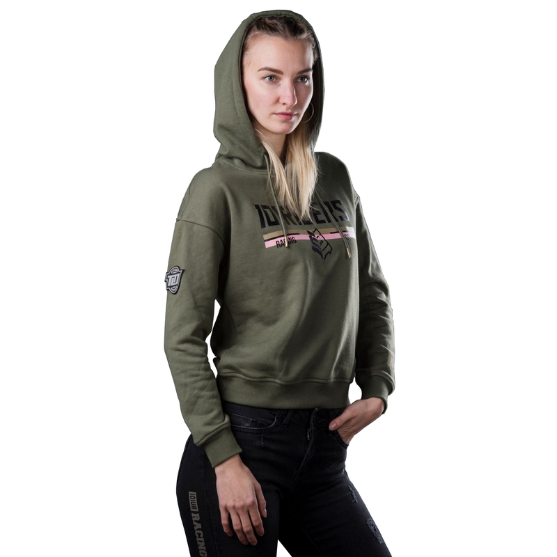 Women's 101 Riders Fly Hood dunkelgrün Ausverkauf