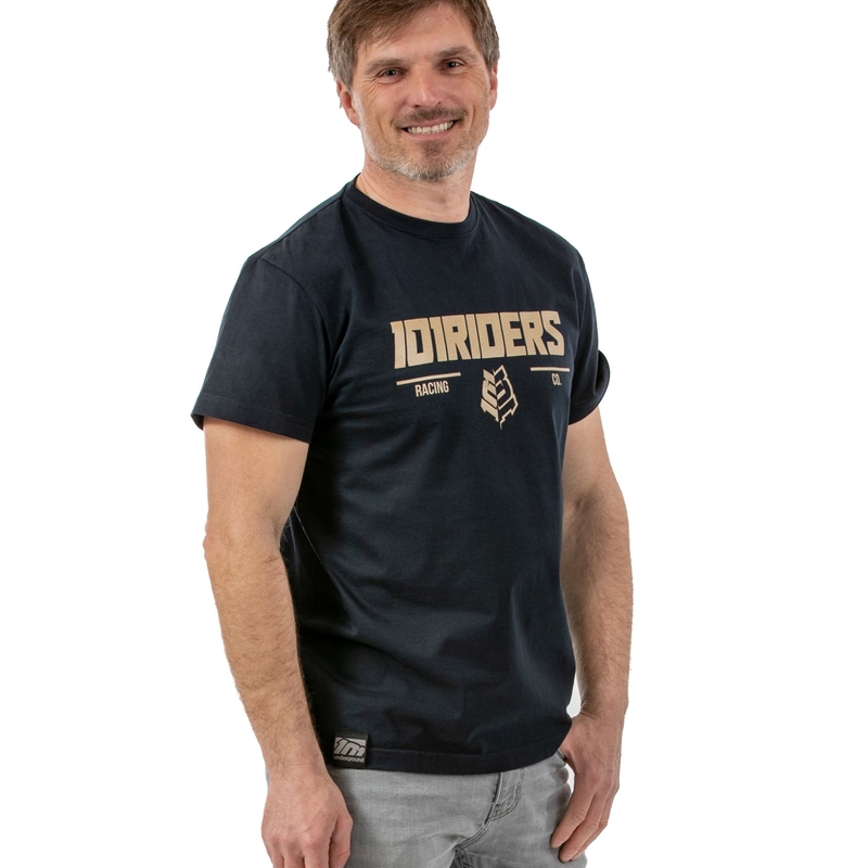 T-shirt 101 Riders Force Heavy Navy dunkelblau Ausverkauf