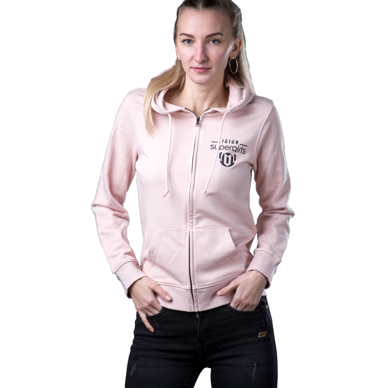 Damen 101 Riders My Zip Hood Rosa Ausverkauf