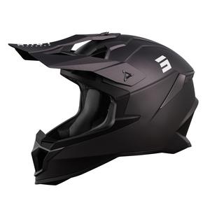 Motocross-Helm Shot Lite Solid 2.0 schwarz