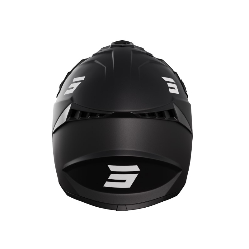 Motocross-Helm Shot Lite Solid 2.0 schwarz