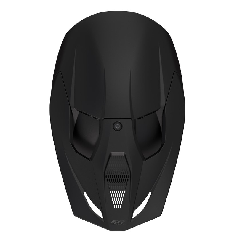 Motocross-Helm Shot Race Solid Black Ausverkauf