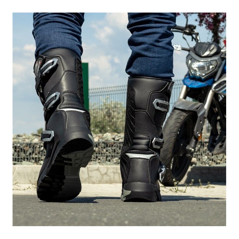 Eleveit T Spirit Evo WP Schwarz Motorradstiefel