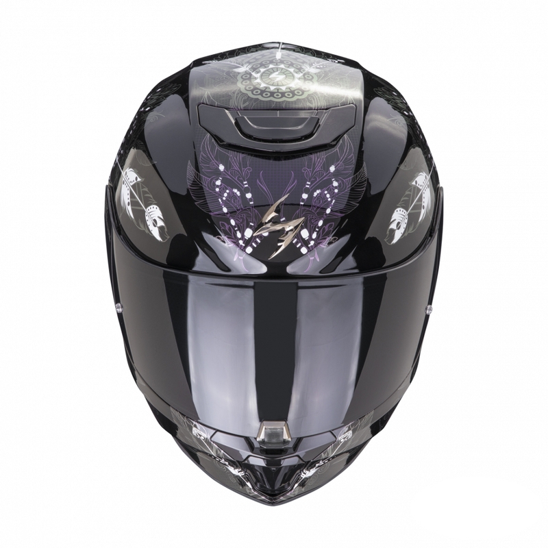 Integral Motorradhelm Scorpion EXO-391 Dream schwarz