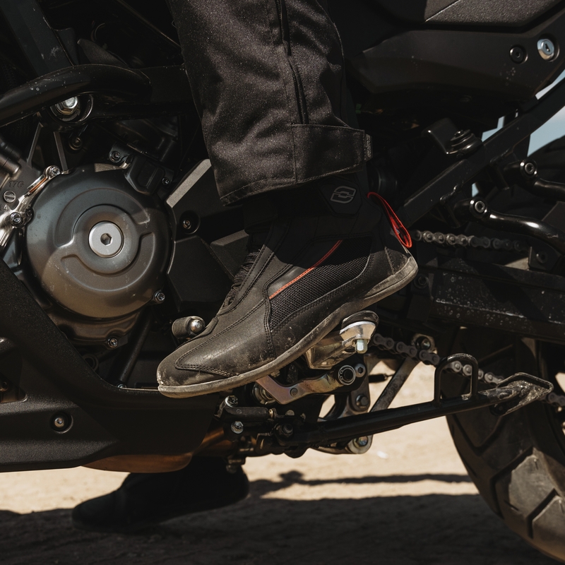 Ozone City Motorradstiefel schwarz