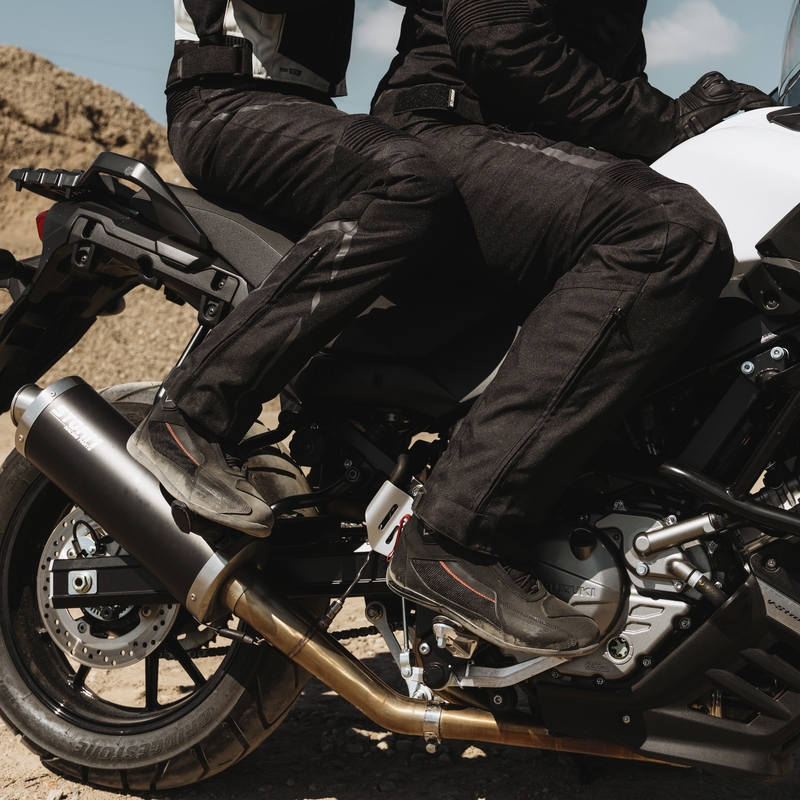 Ozone City Motorradstiefel schwarz