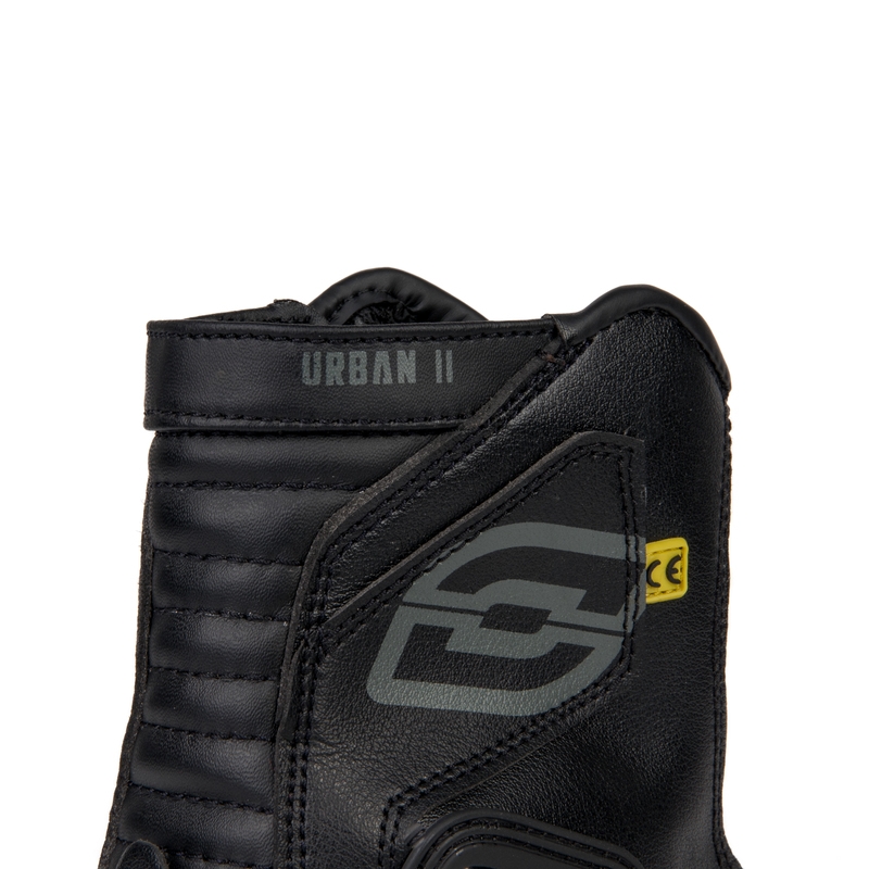 Motorradstiefel Ozone Urban II CE schwarz Ausverkauf