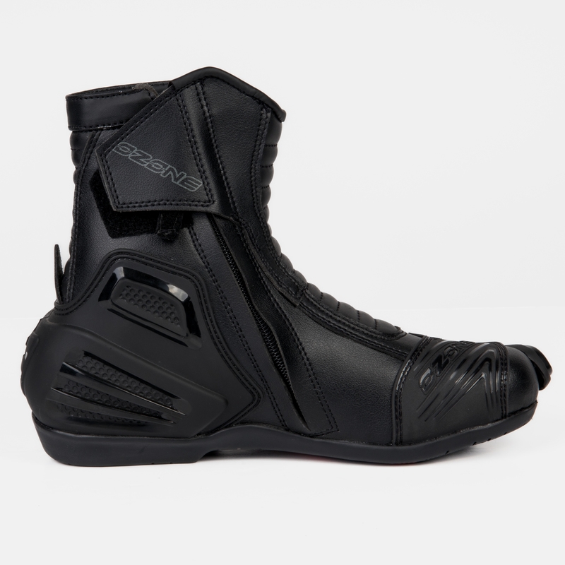 Motorradstiefel Ozone Urban II CE schwarz Ausverkauf