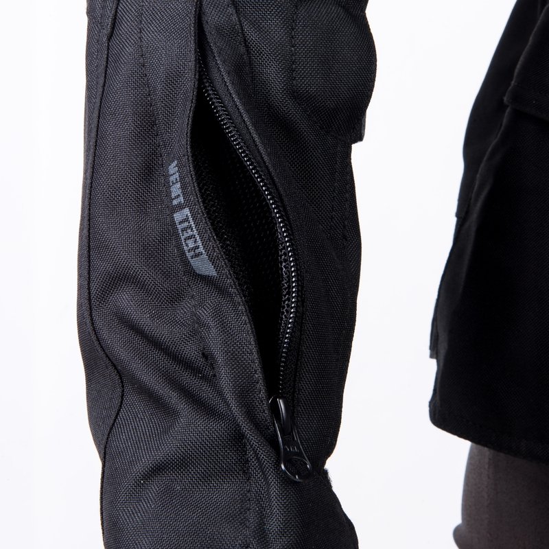 Ozone Sahara Damen Motorradjacke Schwarz