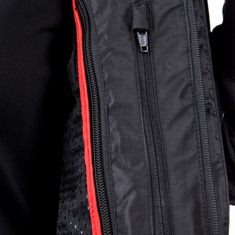 Ozone Sahara Damen Motorradjacke Schwarz