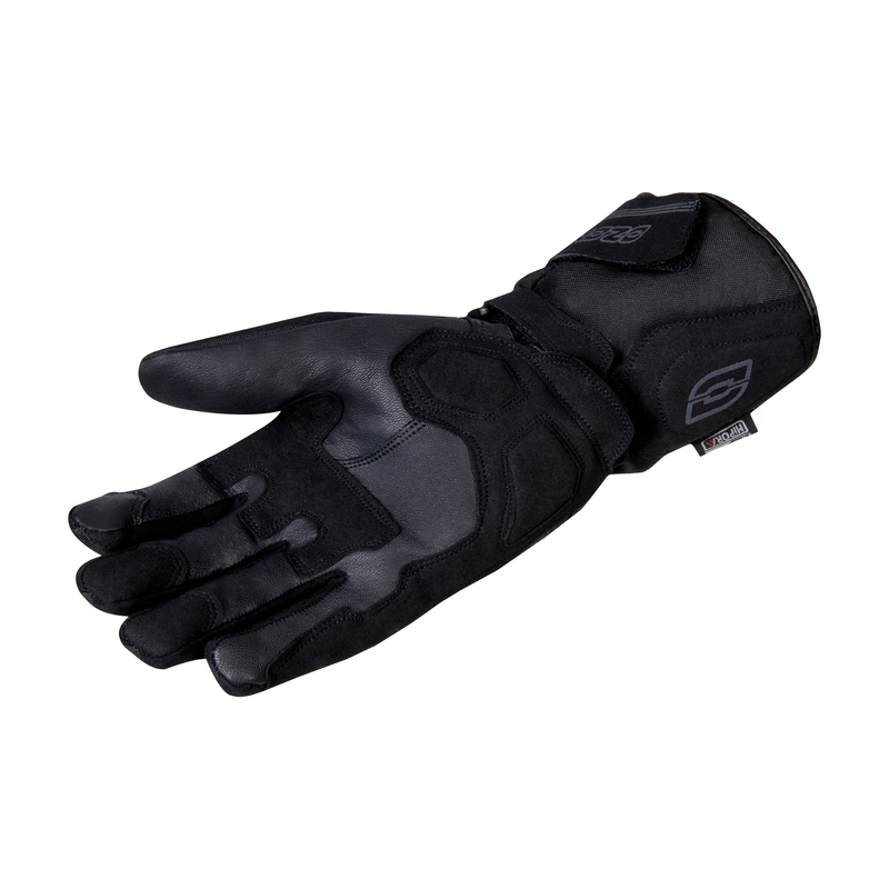 Women's Ozone Touring WP Black Motorradhandschuhe Ausverkauf