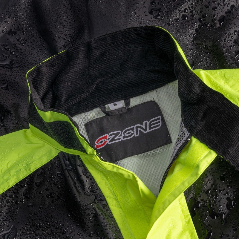 Ozone OZ-141 schwarz-fluorgelber Regenanzug