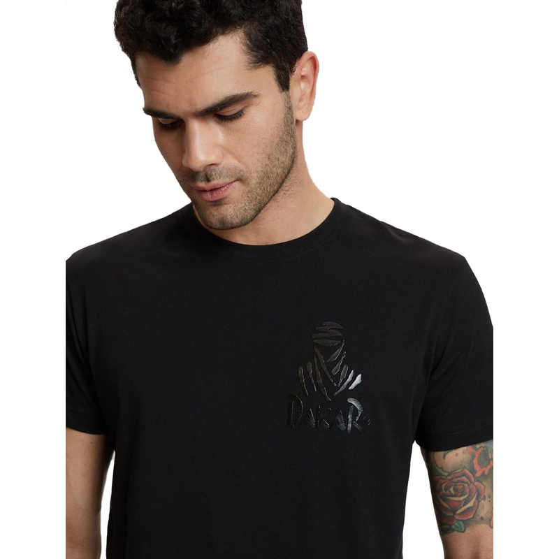 T-shirt DAKAR LOGO 4 schwarz