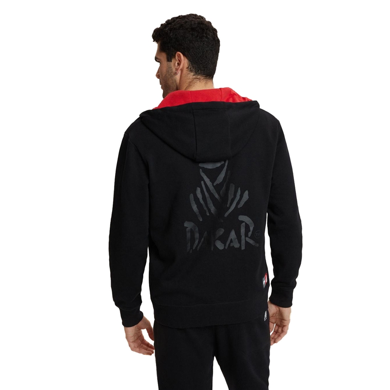 Sweatshirt DAKAR DKR DIRT 4 schwarz Ausverkauf