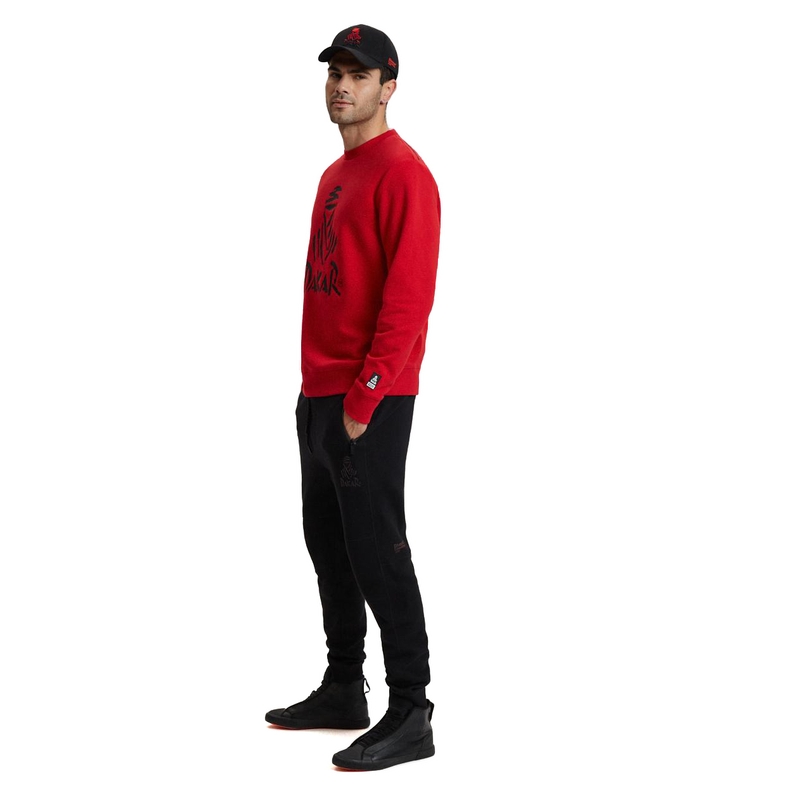 Herren-Kapuzenpullover DAKAR DKR CREW 04 rot Ausverkauf