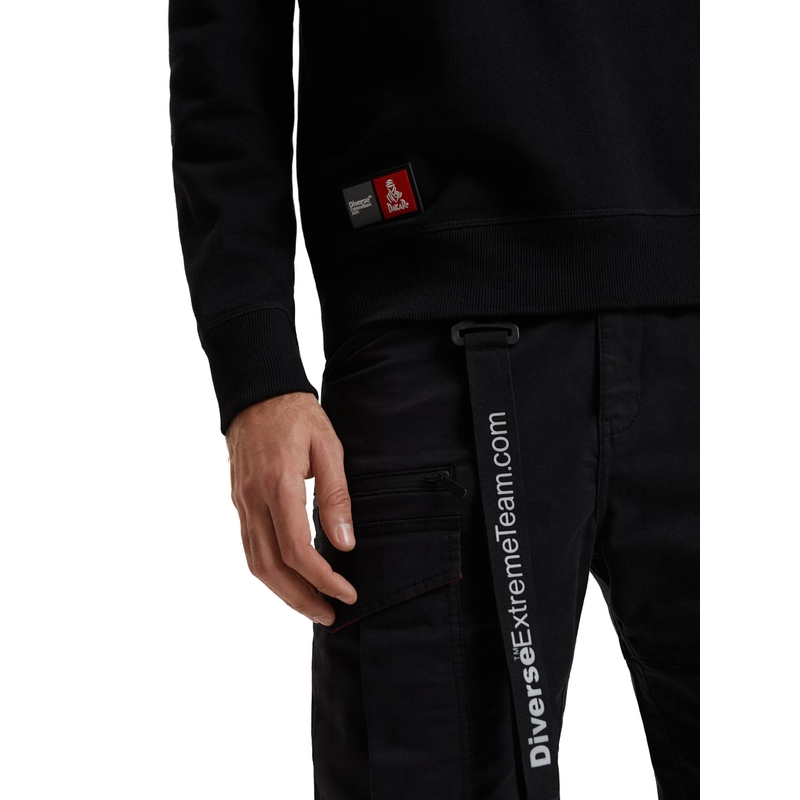 Herren-Kapuzenpullover DAKAR DKR CREW 04 schwarz