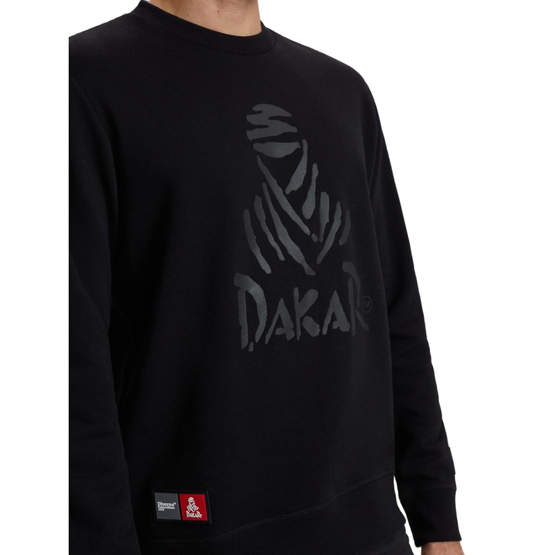 Herren-Kapuzenpullover DAKAR DKR CREW 04 schwarz