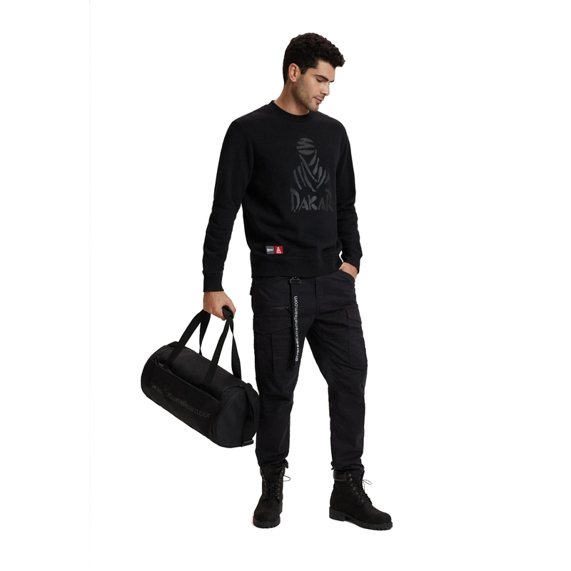 Herren-Kapuzenpullover DAKAR DKR CREW 04 schwarz