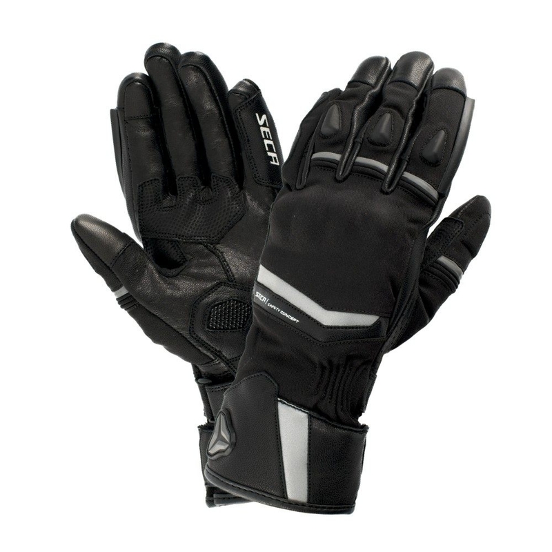 Damen Motorradhandschuhe SECA Compass HTX schwarz Ausverkauf