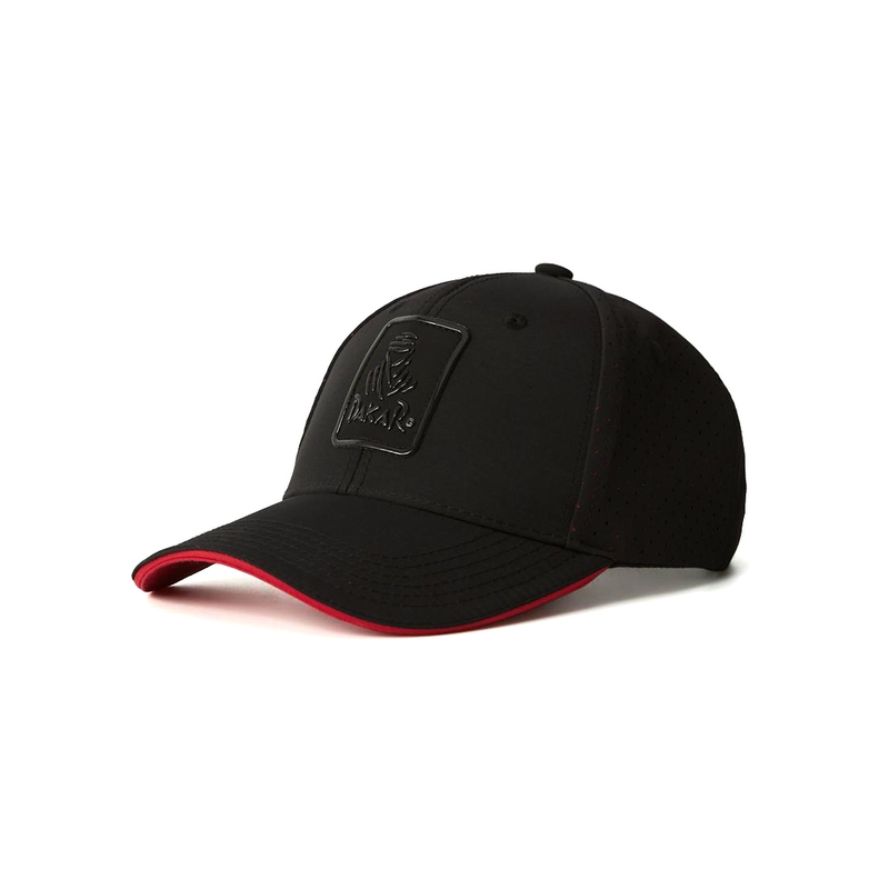 Mütze DAKAR NYLO rot-schwarz