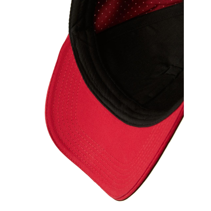 Mütze DAKAR NYLO rot-schwarz