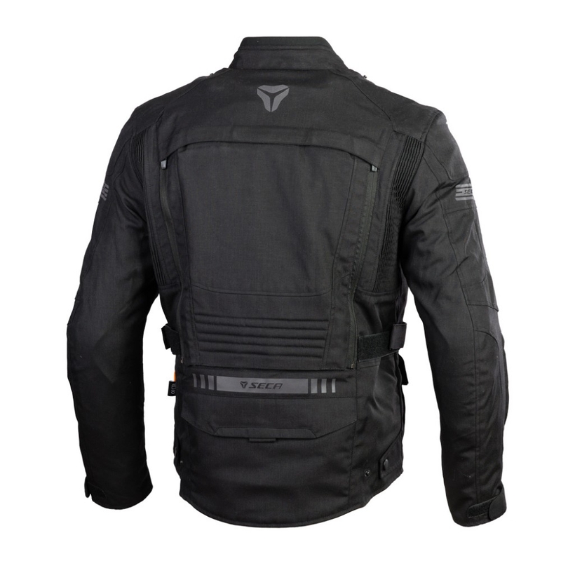 Motorradjacke SECA Strada EVO schwarz Ausverkauf