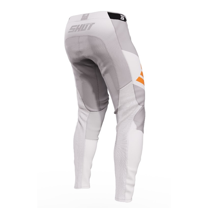 Shot Aerolite Ultima Motocross-Hose orange-weiß-grau