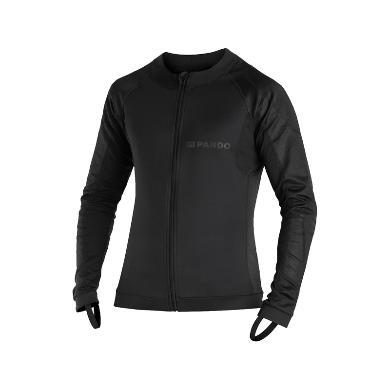 Motorradhemd PANDO MOTO Shell UH schwarz Ausverkauf