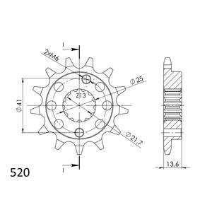 Ritzel SUPERSPROX CST-1307:14 14T, 520