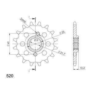 Ritzel SUPERSPROX CST-308:16 16T, 520