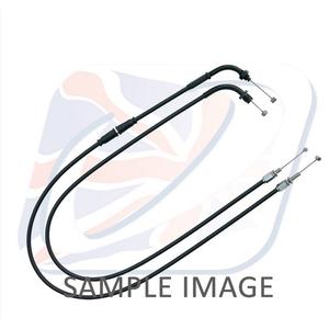Throttle cables (pair) Venhill H02-4-127-BK featherlight schwarz