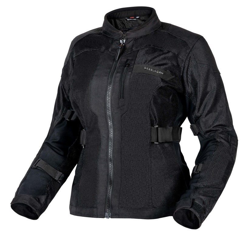 Rebelhorn Scandal II Damen Motorradjacke Schwarz Ausverkauf