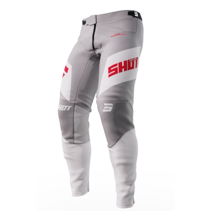 Shot Aerolite Ultima Motocross-Hose rot, weiß und grau