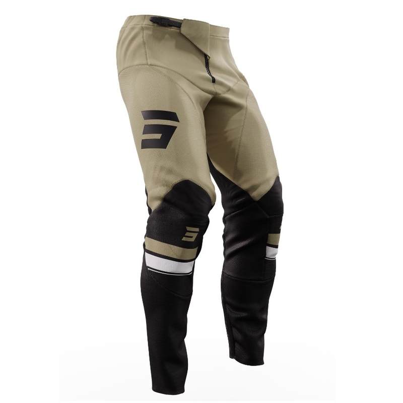 Shot Contact Heritage Motocross-Hose Schwarz und Braun Ausverkauf